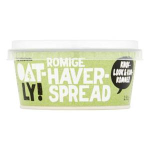 Oatly Romige Haverspread Knoflook & Komkommer 150g