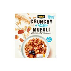 Jumbo 4 Noten Krokante Muesli 500 g - Voordeelverpakking