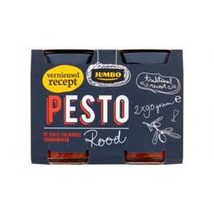 Jumbo Pesto Rood 2 x 90g