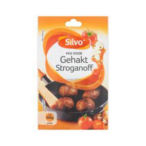 Silvo Mix voor Gehakt Stroganoff 40g