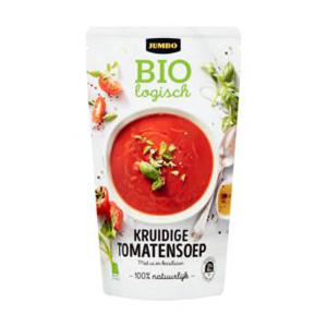 Jumbo Kruidige Tomatensoep met Ui en Basilicum Biologisch 570ml