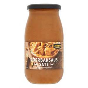 Jumbo Roerbaksaus Sate met Gemalen Pinda's 490g