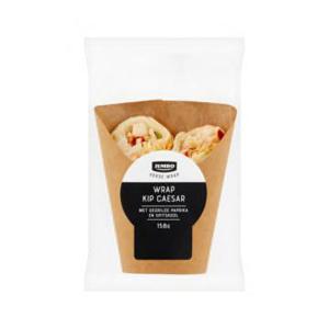 Jumbo Wrap Kip Caesar met Gegrilde Paprika en Spitskool 158g