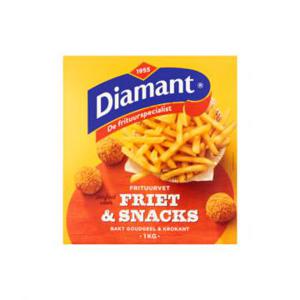 Diamant Friet & Snacks Vast Frituurvet 4 x 250g