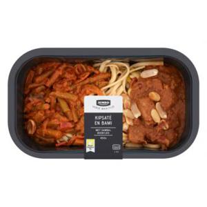 Jumbo Verse Maaltijd Kipsaté en Bami met Sambal Boontjes 450g