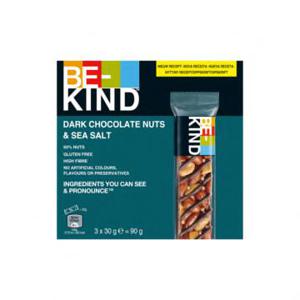 BE-KIND Notenreep - Dark Chocolate, Nuts & Sea salt - Multipack - 3 x 30g