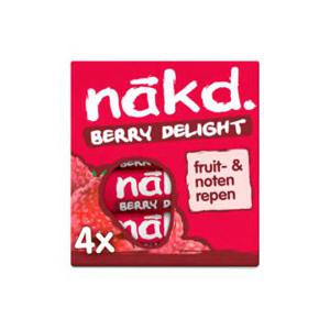 Nakd Fruitreep met Noten Berry Delight 4 Repen