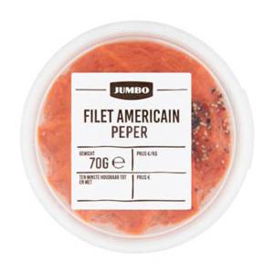 Jumbo Filet Americain Peper 70g