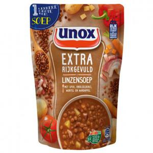 Unox Extra rijkgevulde linzensoep