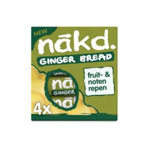 Nākd Fruitreep met Noten Gingerbread 4 Repen