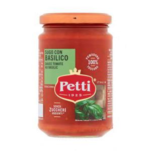 Petti Tomatensaus met Basilicum 300g