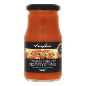 Napolina Tomaat, Ui & Kruiden Pizzatopping 300g