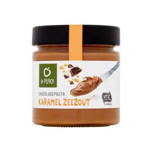 La Place Chocoladepasta Karamel Zeezout 200g