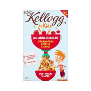 W.K Kellogg by Kids No Added Sugar Strawberry, Apple & Carrot 300g