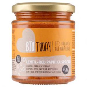 BioToday Lentil-Red Paprika Spread 160g