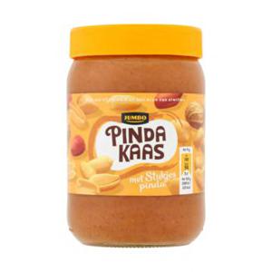 Jumbo Pindakaas met Stukjes Pinda 600g