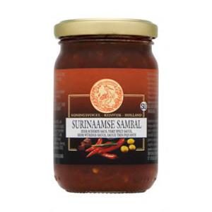 Koningsvogel Surinaamse Sambal 200g