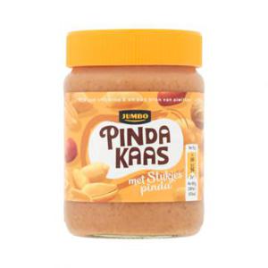 Jumbo Pindakaas met Stukjes Pinda 350g