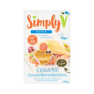 Simply V Natur Vegane Genießerscheiben 150g