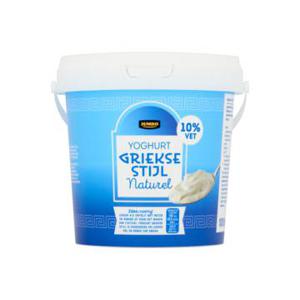 Jumbo Yoghurt Griekse Stijl  Naturel 10% Vet 1kg