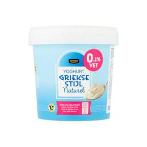 Jumbo Yoghurt Griekse Stijl 0,1% Vet Naturel 1kg