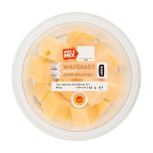 Wapenaer Blokjes Jong Belegen Kaas 48+ 145g