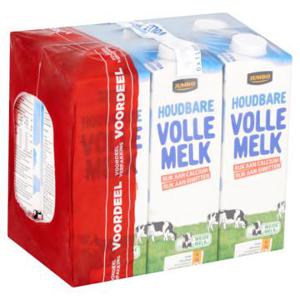 Jumbo Houdbare Volle Melk 6 x 1 L - Voordeelverpakking