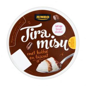 Jumbo Tiramisu met Koffie & Biscuit Toetje 80g