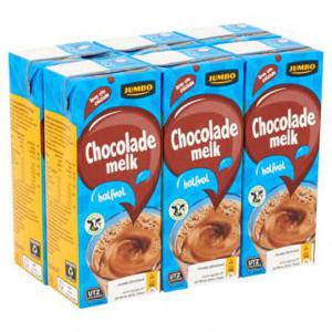 Jumbo Halfvolle Chocolademelk 6 x 200ml