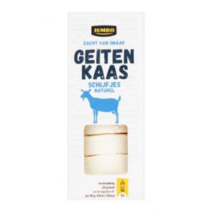 Jumbo Geitenkaas Schijfjes Naturel 125g