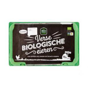 Jumbo Eieren 15 Stuks Biologisch S/M/L