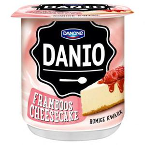 Danio Romige Kwark Framboos Cheesecake 450g