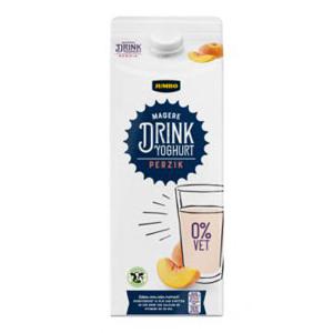 Jumbo Drinkyoghurt Perzik 0% Vet 1, 5L