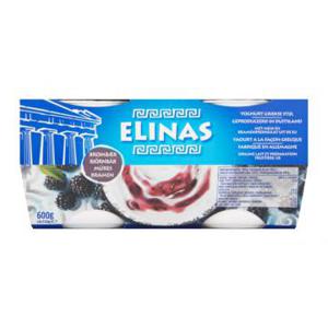 Elinas Yoghurt Griekse Stijl Bramen 4 x 150g