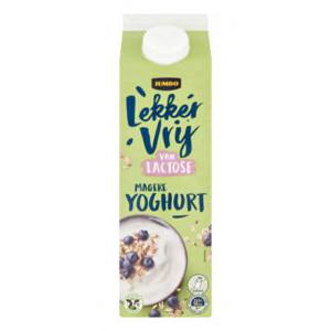 Jumbo Lekker Vrij van Lactose Magere Yoghurt 1L