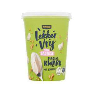 Jumbo Lekker Vrij van Lactose Magere Kwark met Yoghurt 500g