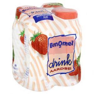 Bonomel Drink Aardbei 4 x 189ml