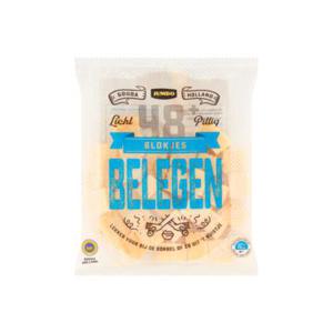 Jumbo Blokjes Belegen Kaas 48+ 200g