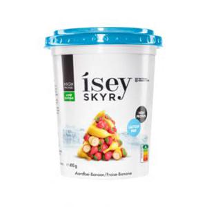 Ísey Skyr Aardbei-Banaan lactosevrij 400g