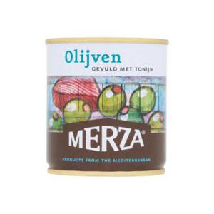 Merza Olijven Gevuld met Tonijn 200g