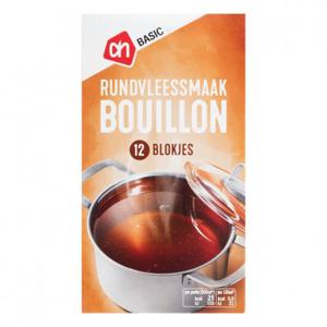 AH BASIC Bouillon blokjes vlees smaak