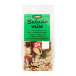 Jumbo Salade Mix Witte Hazelnoten, Amandelschaafsel, Pompoenpitten & Tomaatvlokken 40g