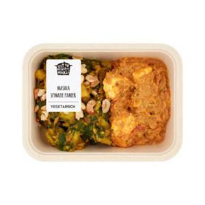 Uit de Keuken van Maass Vegetarische Masala Spinazie Paneer 400g