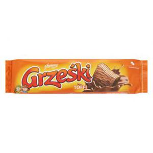 Goplana Grześki Wafel met Toffeecrème in Melkchocolade 36g