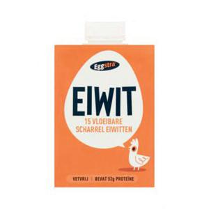 Eggstra Eiwit 15 Vloeibare Scharrel Eiwitten 500g