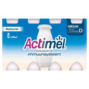 Actimel Drinkyoghurt Naturel 8 x 100g