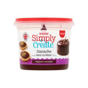 Renshaw Simply Create Ganache Kant en Klaar Belgische Chocolade 280g