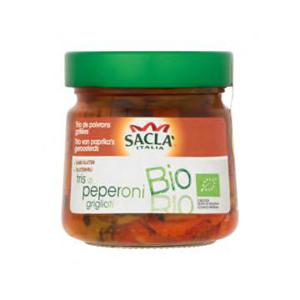 Saclà Bio Trio Van Geroosterde Paprika 190g