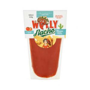 Willy Nacho El Classico Salsa van Geredde Tomaten 500ml