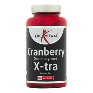 Lucovitaal Cranberry X-tra Lactobacillus 120 Capsules 74g